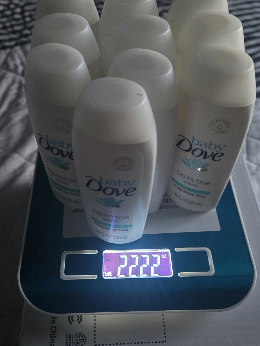 Baby Dove Tip to Toe Wash - Fragrance Free (White) - Picture 2 of 2